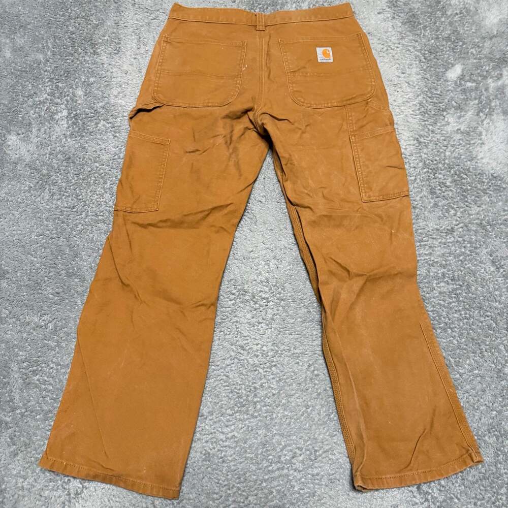 Carhartt Pants Mens 31 x28 (31x27) Relaxed Rugged Flex Utility Brown